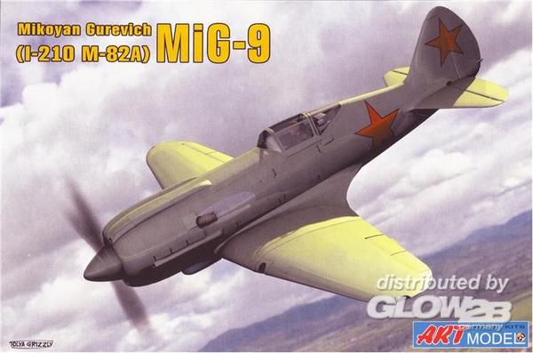 I-210(MiG-9) Soviet fighter - Art Model 1:72 I-210(MiG-9) Soviet fighter