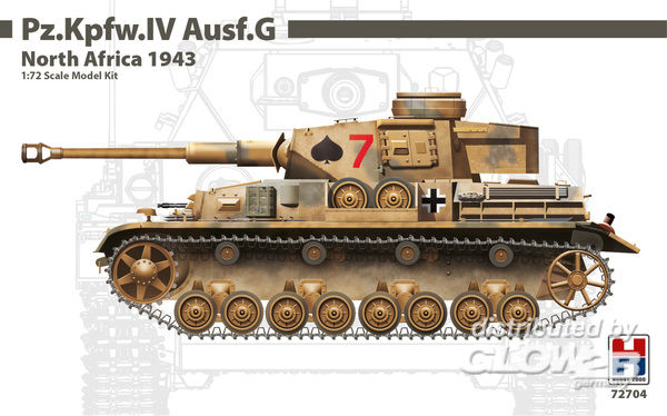Pz.Kpfw.IV Ausf.G North Afric - Hobby 2000 1:72 Pz.Kpfw.IV Ausf.G North Africa 1943