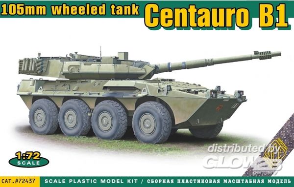 Centauro B1 105mm wheeled tan - ACE 1:72 Centauro B1 105mm wheeled tank
