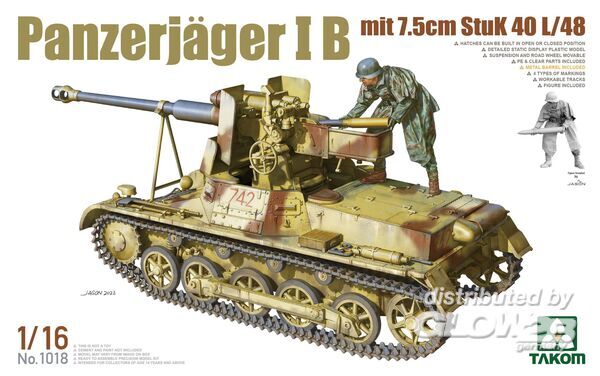 Panzerjäger I B mit 7,5cm Stu