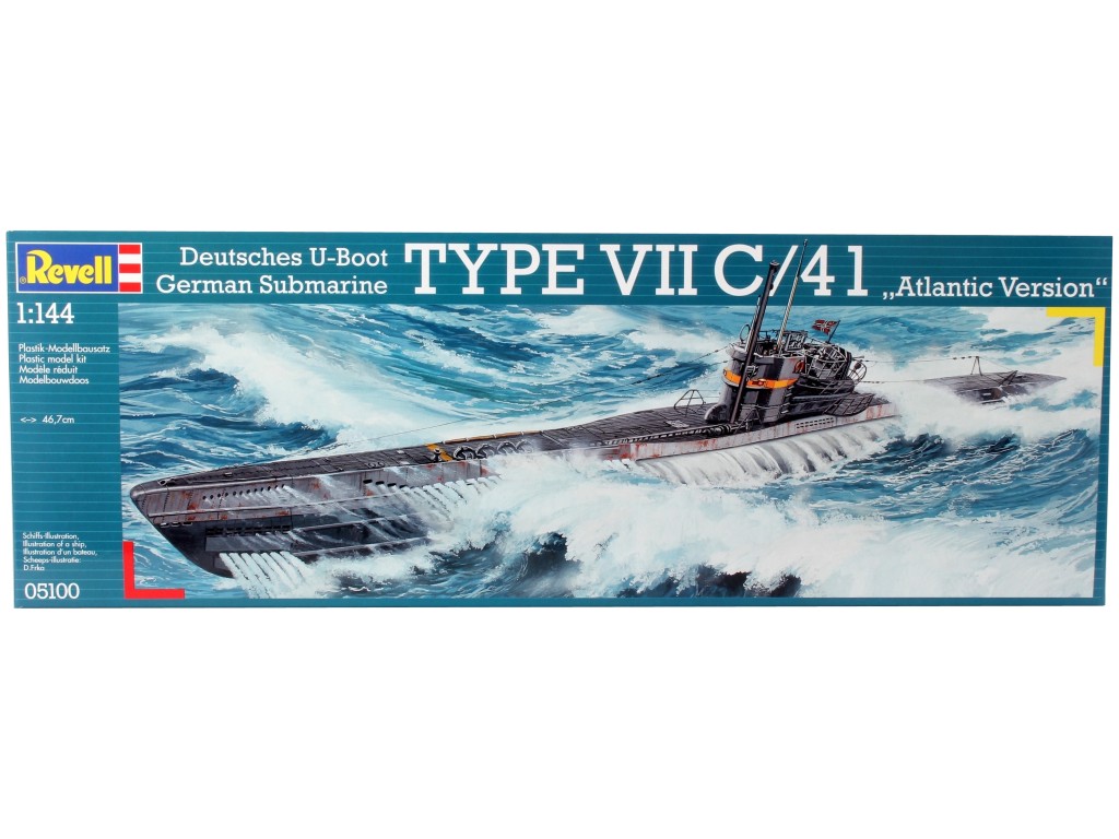 U-Boot Typ VIIC/41 - Deutsches U-BootTYPE VII C/41 AtlanticVersion
