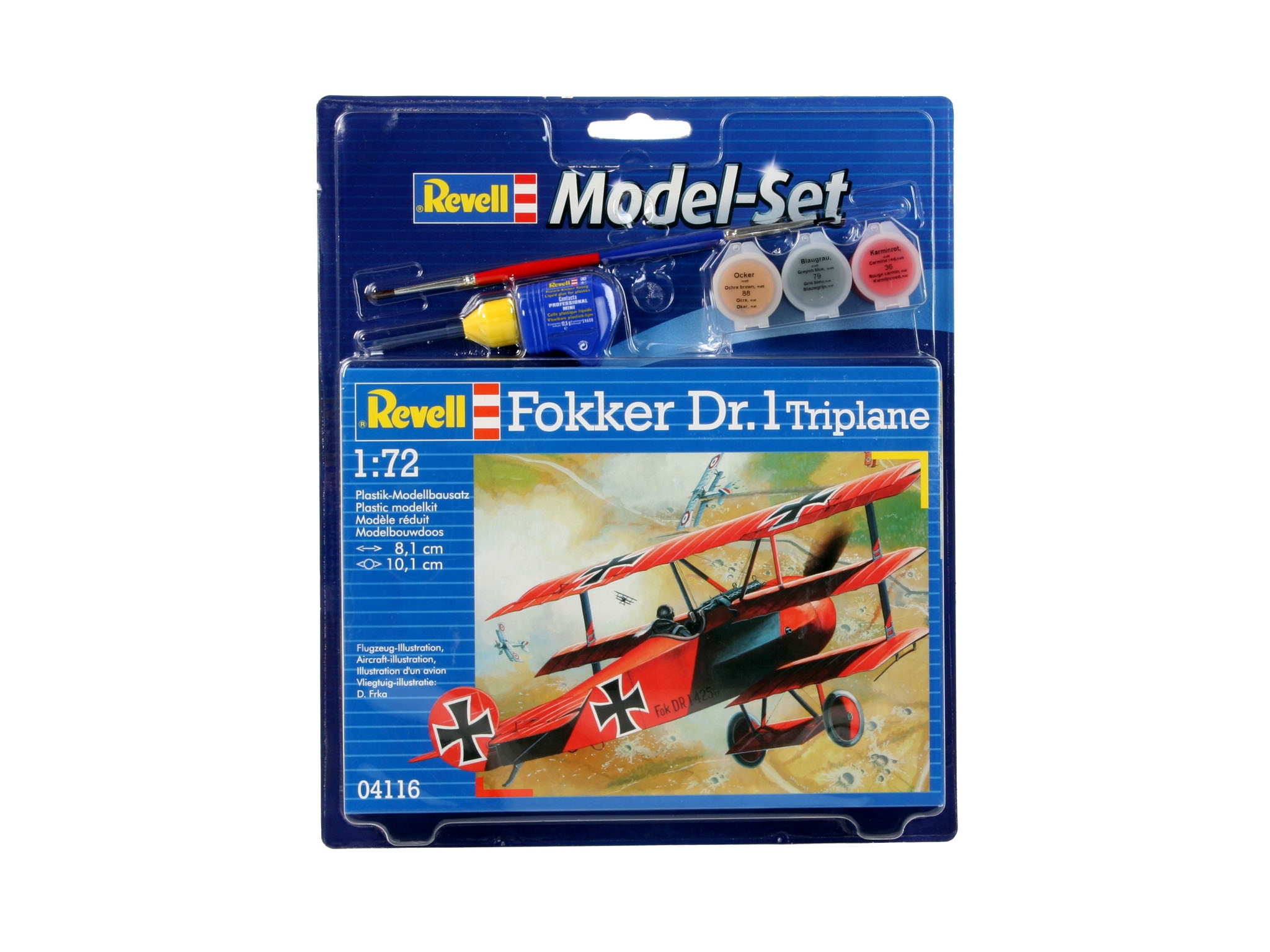 Set Fokker DR.1 - Model Set Fokker DR.1 Triplane