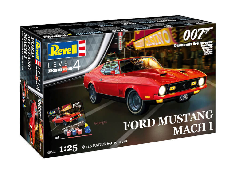 Geschenkset James Bond For - Geschenkset James Bond Ford Mustang Mach I