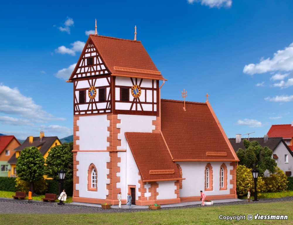 N Kirche Schanbach - Kibri