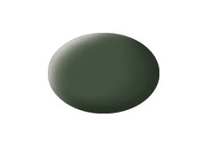 broncegrün, matt - bronzegrün, matt RAL 6031 Aqua Color 18 ml