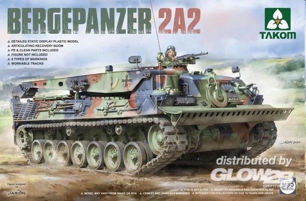 Bergepanzer 2A2 - Takom 1:35 Bergepanzer 2A2