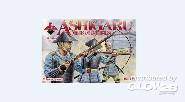 Ashigaru (Archers and Arquebu - Red Box 1:72 Ashigaru (Archers and Arquebusiers)