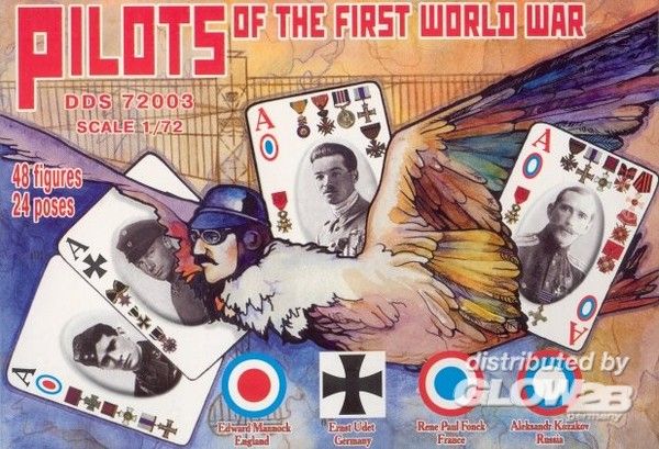 Pilots of the First World War - DDS 1:72 Pilots of the First World War