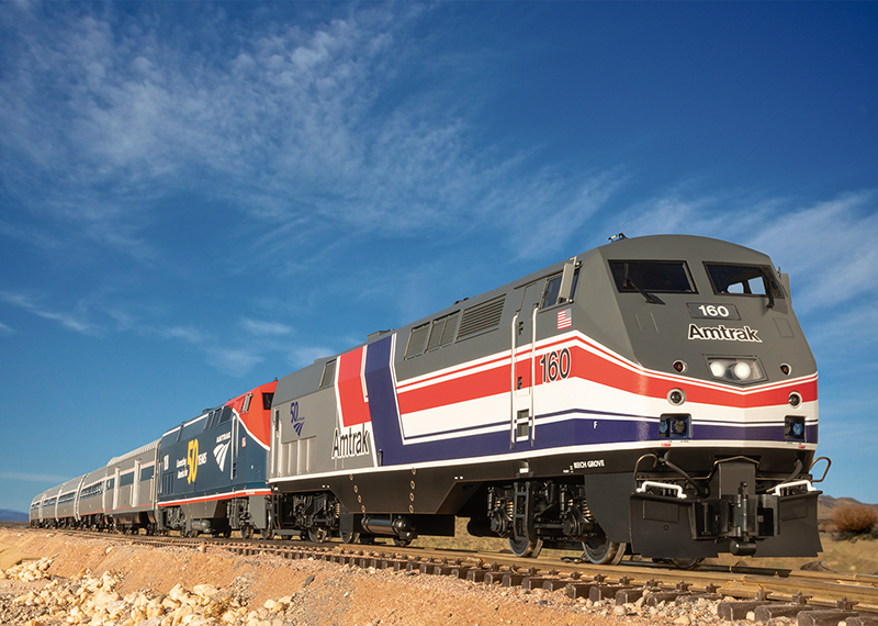 Amtrak Diesellok AMD 103, III - Diesellokomotive P42 – Dash 8 Phase III zum 50-jährigen Jubiläum