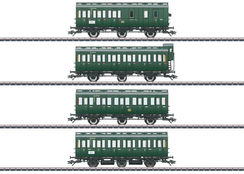 Abteilwagen-Set DB Ep. III - Abteilwagen-Set     ab 2023