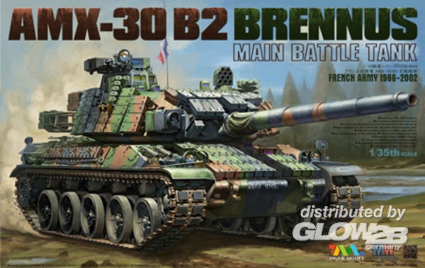 AMX-30 B2 BRENNUS MAIN BATTLE - Tigermodel 1:35 AMX-30 B2 BRENNUS MAIN BATTLE TANK