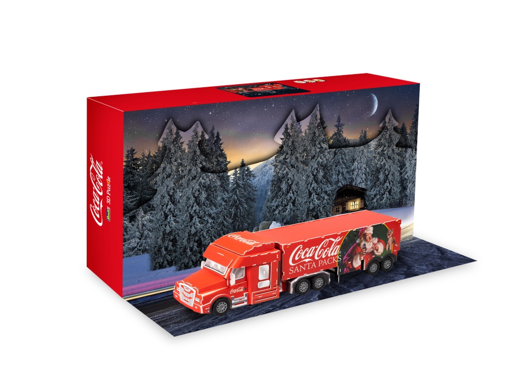 Revell Adventskalender 3D - Adventskalender Coca-Cola Truck