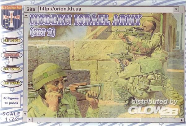 Modern Army Israel (set 2) - Orion 1:72 Modern Army Israel (set 2)