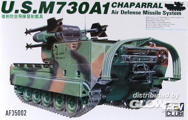 M730A1 CHAPARRAL - AFV-Club 1:35 M730A1 CHAPARRAL
