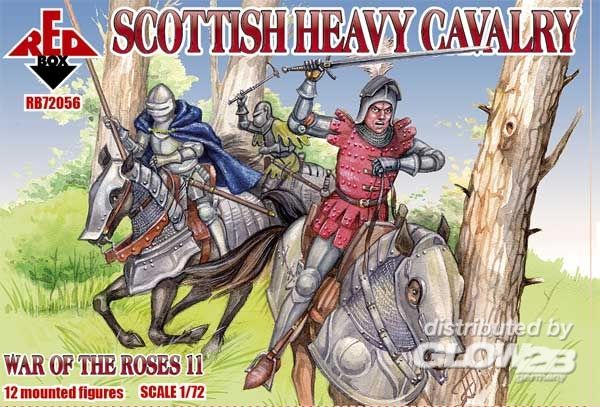 Scottish heavy cavalry,War o. - Red Box 1:72 Scottish heavy cavalry,War o.the Roses11