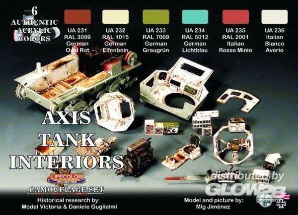 German and Italian interior t - Lifecolor  German and Italian interior tanks colors