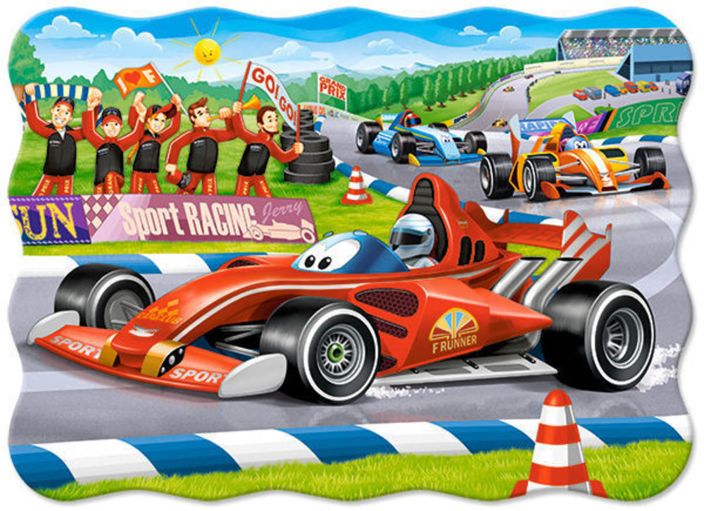 Racing Bolide, Puzzle 30 Teil - Castorland  Racing Bolide, Puzzle 30 Teile