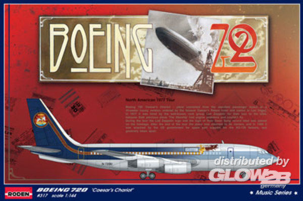 1:144 Boing 720 - Roden 1:144 Boeing 720 Ceasar´s Chariot