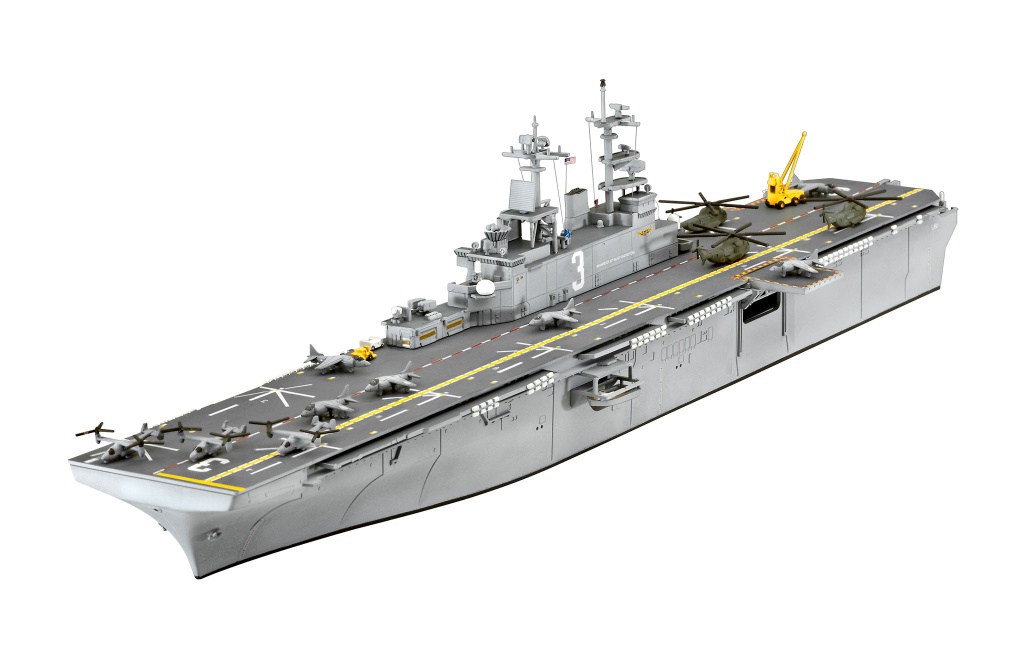 Model Set Assault Carrier USS - Model Set US Navy Assault Carrier WASP Class