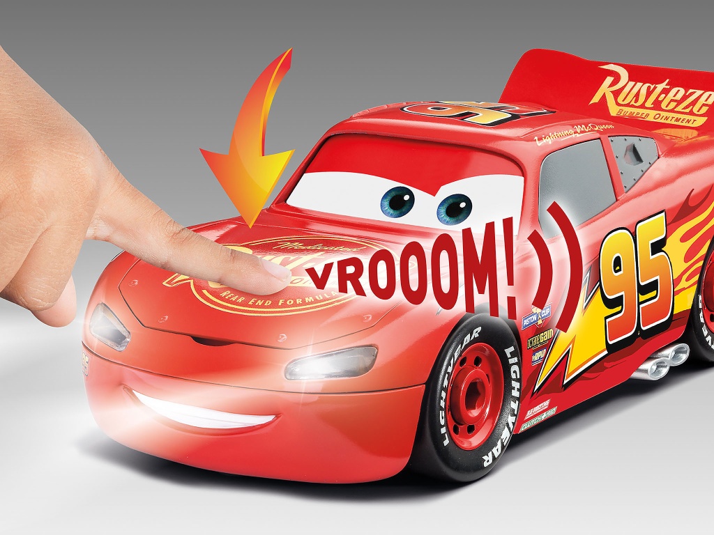 Lightning McQueen Disney Cars - Lightning McQueen Disney-Cars Auto mit Licht&Sound