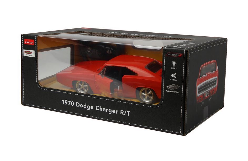 Dodge Charger R/T 1970 1:16 r - Dodge Charger R/T 1970 1:16 rot 2,4GHz Tür manuell