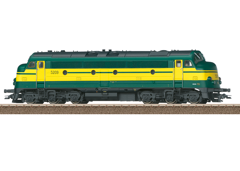 Diesellok Serie 52 SNCB - Diesellokomotive Serie 52