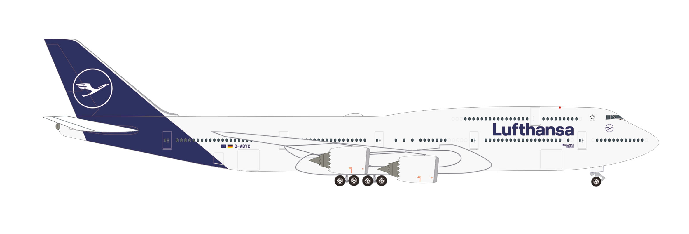 B747-8 Intercont. Lufthansa
