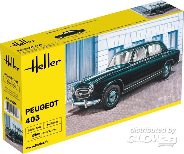 Peugeot 403 - Heller 1:43 Peugeot 403