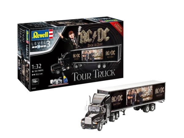 Geschenkset Truck&Trailer"Ban - Geschenkset AC/DC Tour Truck Rock or Bust im Maßstab 1:32