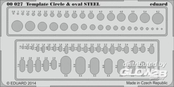 Circle & oval STEEL - Eduard Accessories  Circle & oval STEEL