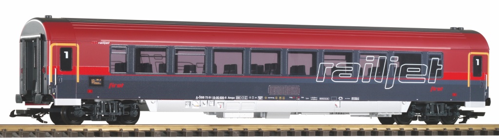 G-Personenwagen 1. Kl. Railje - G Personenwagen 1. Klasse Railjet ÖBB VI