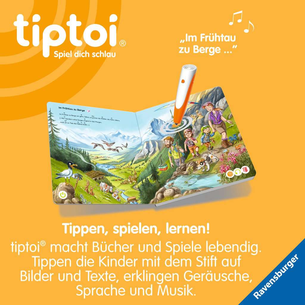 Tiptoi Wörter-Bilderbuch - tiptoi® Meine schönsten Lieder für unterwegs