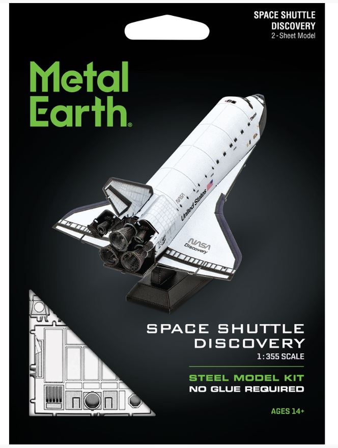Metal Earth: Space Shuttle Di - Metal Earth: Space Shuttle Discovery (colored)