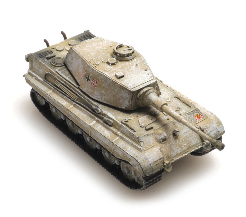 WM Tiger II winter - 1:160  Fertigmodell aus Resin, lackiert