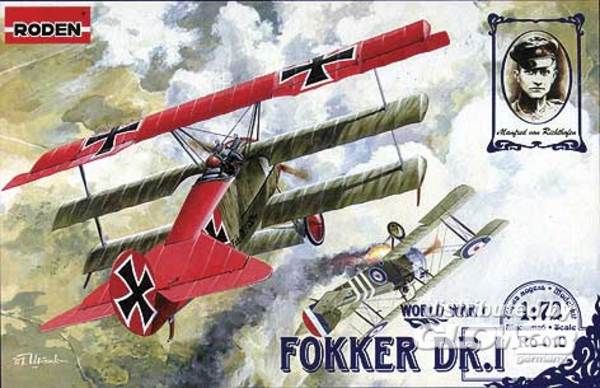 Fokker Dr.I - Roden 1:72 Fokker Dr.I