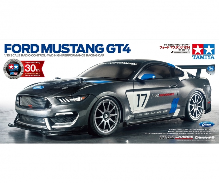 1:10 RC Ford Mustang GT4 TT-0 - 1:10 RC Ford Mustang GT4 TT-02