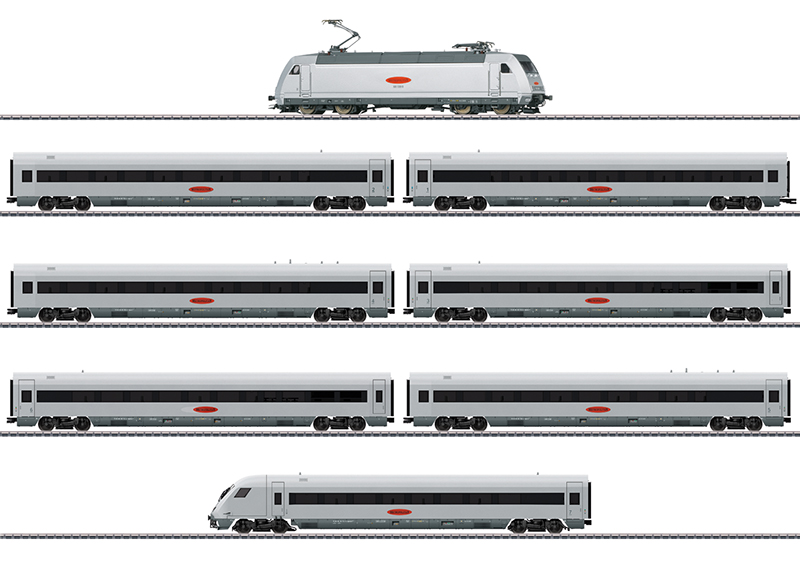 Zugpack. Metropolitan Express - MET Silberpfeil - Limitiert weltweit 2.500 Stück