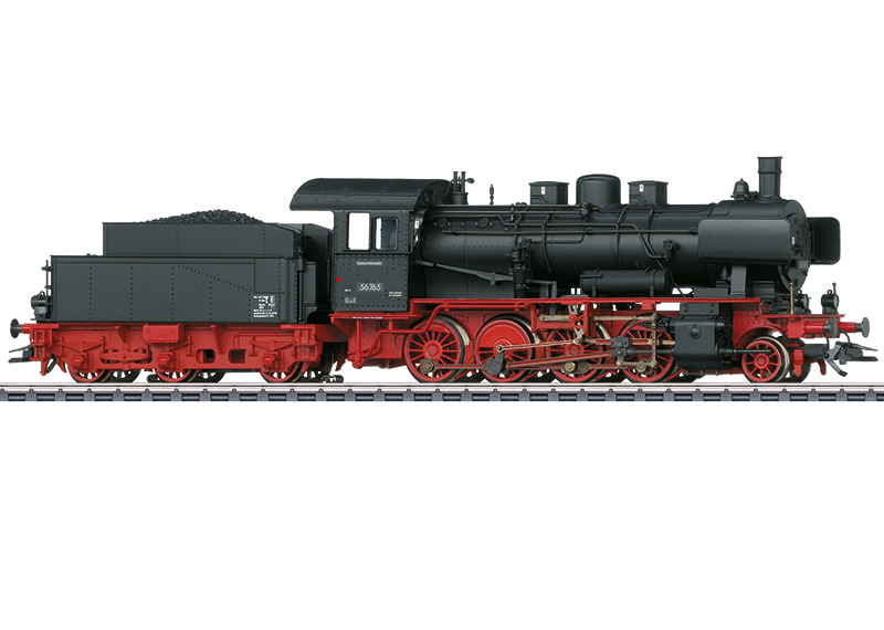 Güterzug-Dampflok BR 56.1 DR - Dampflokomotive Baureihe 56