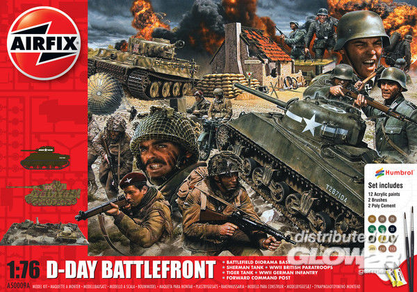 D-Day 75th Anniversary Battle - Airfix 1:76 D-Day 75th Anniversary Battlefront Gift Set
