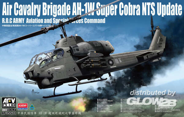 Air Cavalry Brigade AH-1W Sup - AFV-Club 1:35 Air Cavalry Brigade AH-1W Super Cobra NTS Update