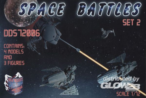 Space battles, set 2 - DDS 1:72 Space battles, set 2