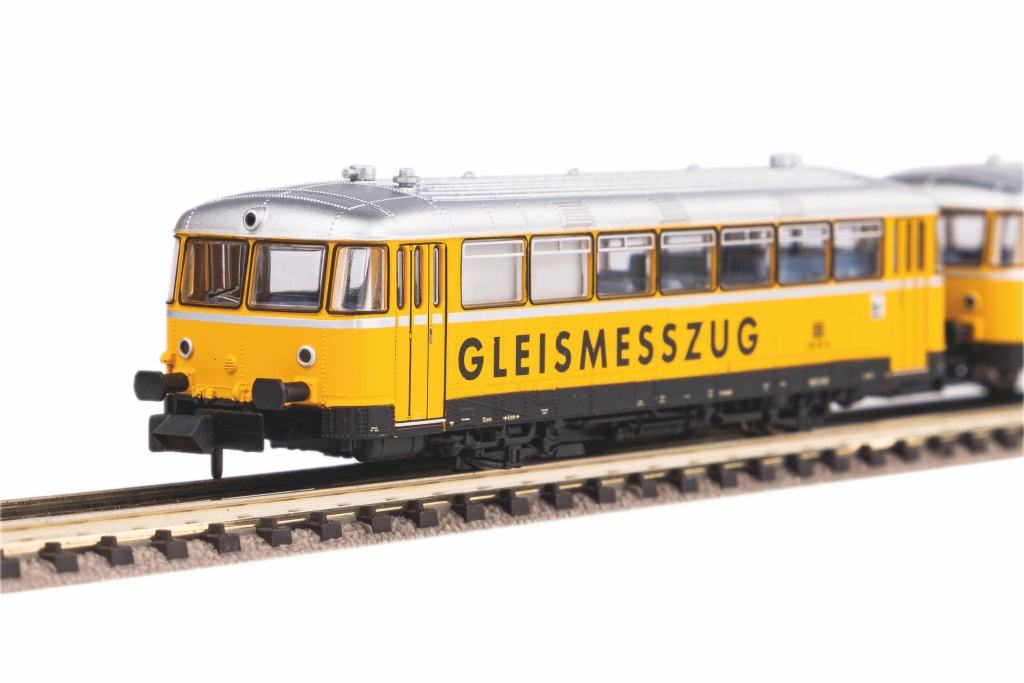 N-Dieseltriebwg. Gleismesszu - N Schienenbus mit Steuerwagen Gleismesszug DB AG V