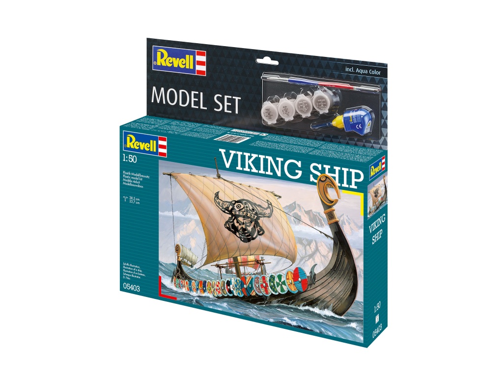 Model Set Viking Ship - Model Set Viking Ship