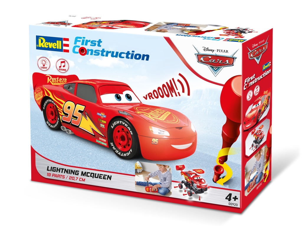 Lightning McQueen Disney Cars - Lightning McQueen Disney-Cars Auto mit Licht&Sound