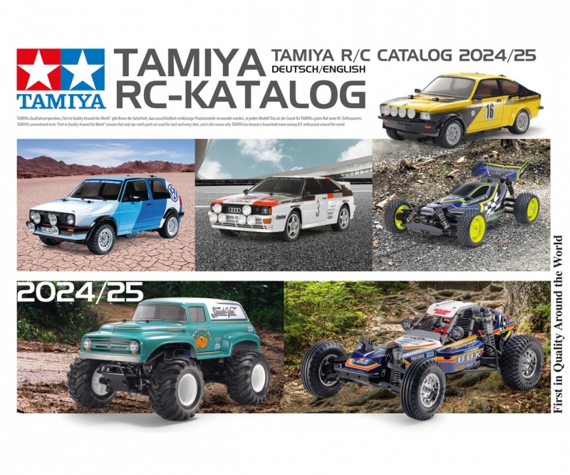 TAMIYA RC Katalog 2024/25 DE/ - TAMIYA RC Katalog 2024/25 DE/EN