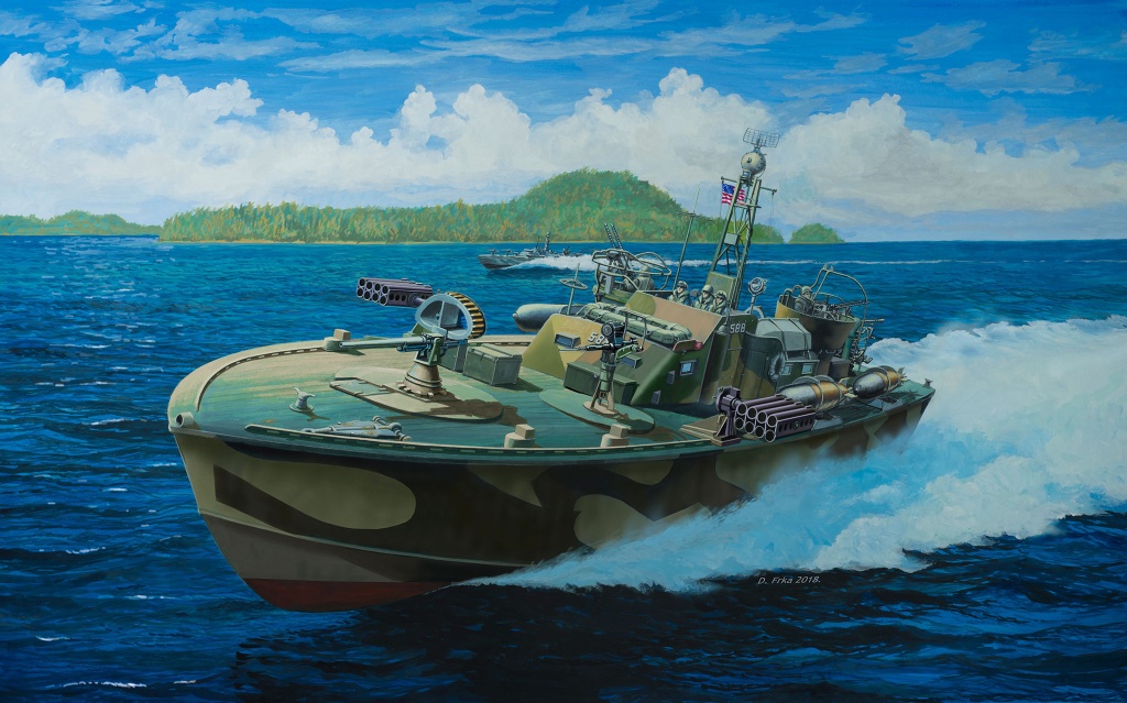 Patrol Torpedo Boat PT-588/PT - Patrol Torpedo Boat PT-588/PT-579 1:72