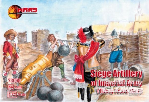 Siege artillery of Imperial A - Mars Figures 1:72 Siege artillery of Imperial Army