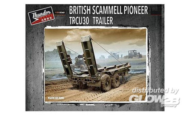 British Scammell Pioneer TRCU - Thundermodels 1:35 British Scammell Pioneer TRCU30 Trailer