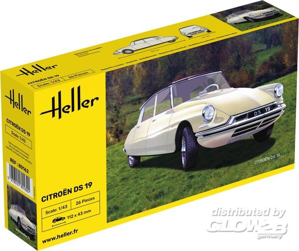 Citroën DS 19 - Heller 1:43 Citroen DS 19