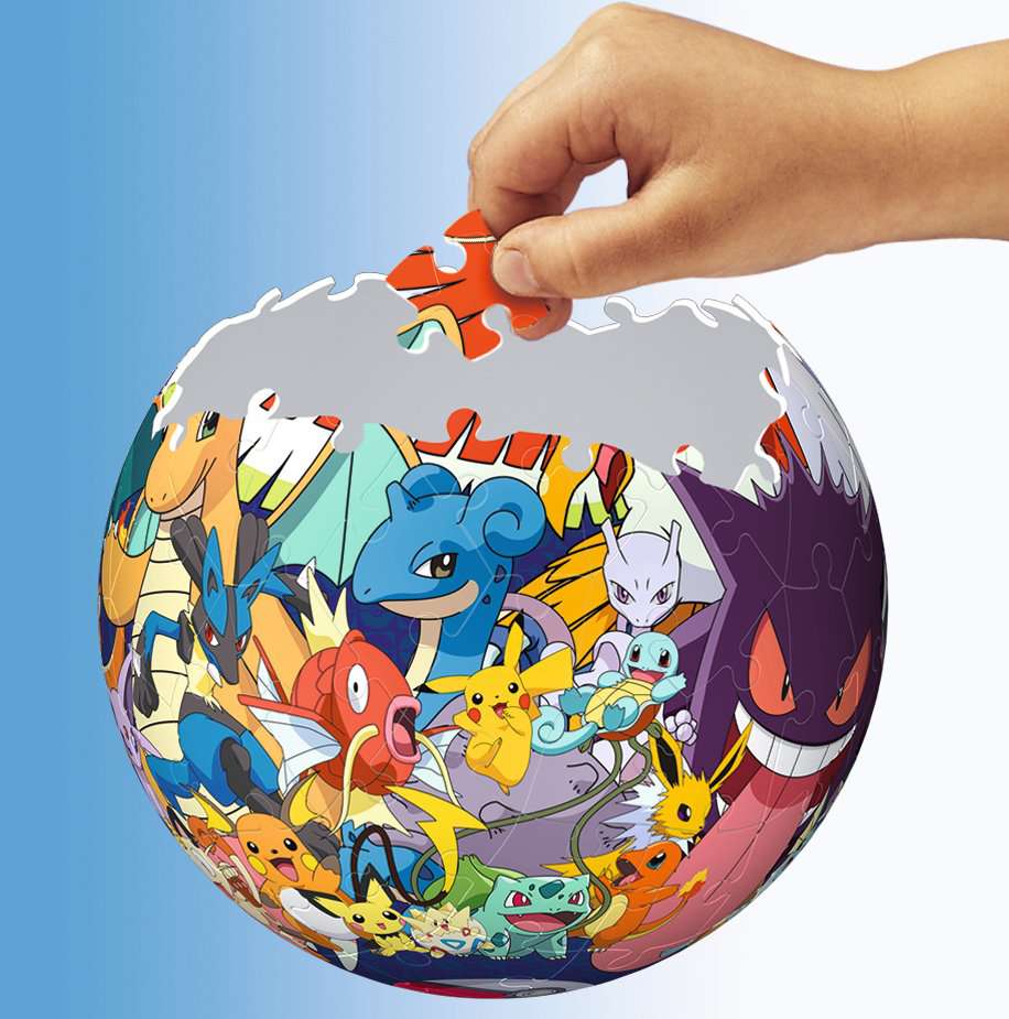 3D Puzzle 72T Pokemon - Puzzle-Ball Pokémon 72T.